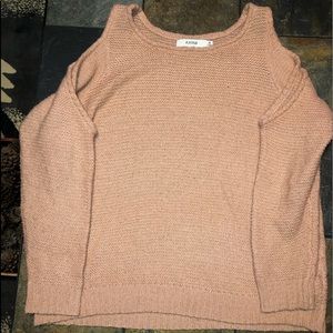Open-Shoulder Sweater